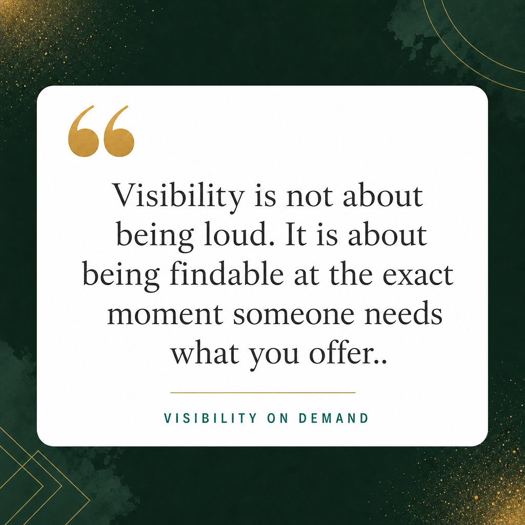 business visibility online